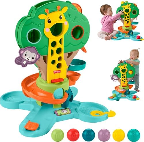 Fisher-Price Sit-to-Stand Jungle Tree Musical Activity Toy