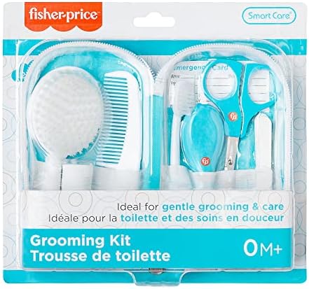 Smart Care Fisher-Price 12-Piece Baby Grooming Kit, Newborn Essentials, Baby…