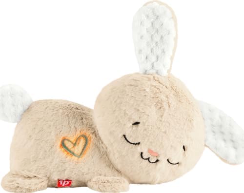 Fisher-Price Soothe & Settle Bunny Baby Toy, Ages 0+ Months