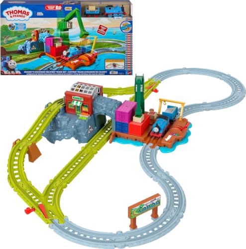 Thomas & Friends Cranky’s Dockside Delivery Train Set by Fisher-Price