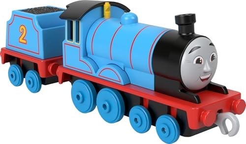 Thomas & Friends Diecast Toy Train Edward Push-Along Engine with Tender for…