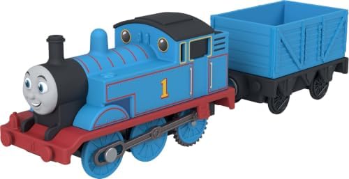 Thomas & Friends Motorized Thomas Engine & Cargo Car by Fisher-Price |…