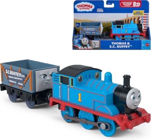 Thomas & Friends Motorized Thomas Engine & S.C. Ruffey Truck
