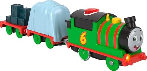 THOMAS & FRIENDS Talking Percy Engine by Fisher-Price | Battery-Powered…