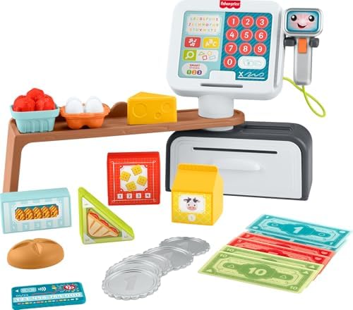Fisher-Price Toddler Learning Toy Laugh & Learn Count & Shop Cash Register…