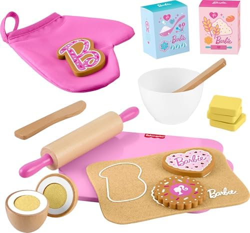 Fisher-Price Wood Barbie Cookie Baking Set